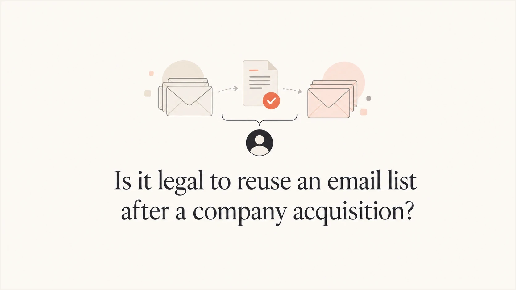 Email list acquisition thumbnail with envelopes, a document, and the article title.
