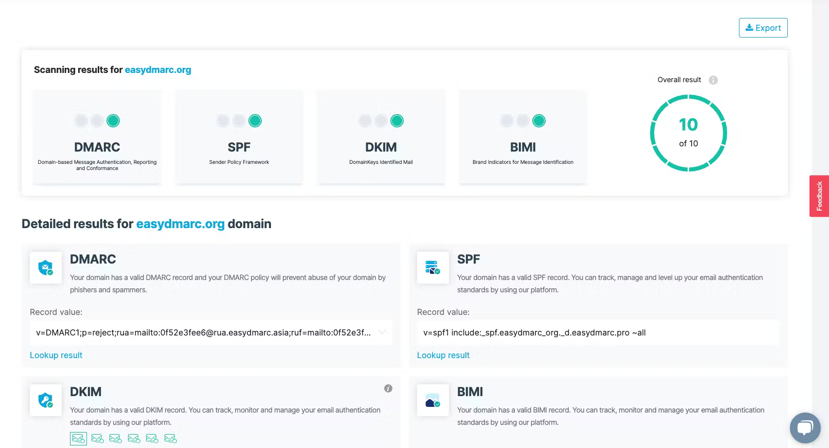 EasyDMARC feature image