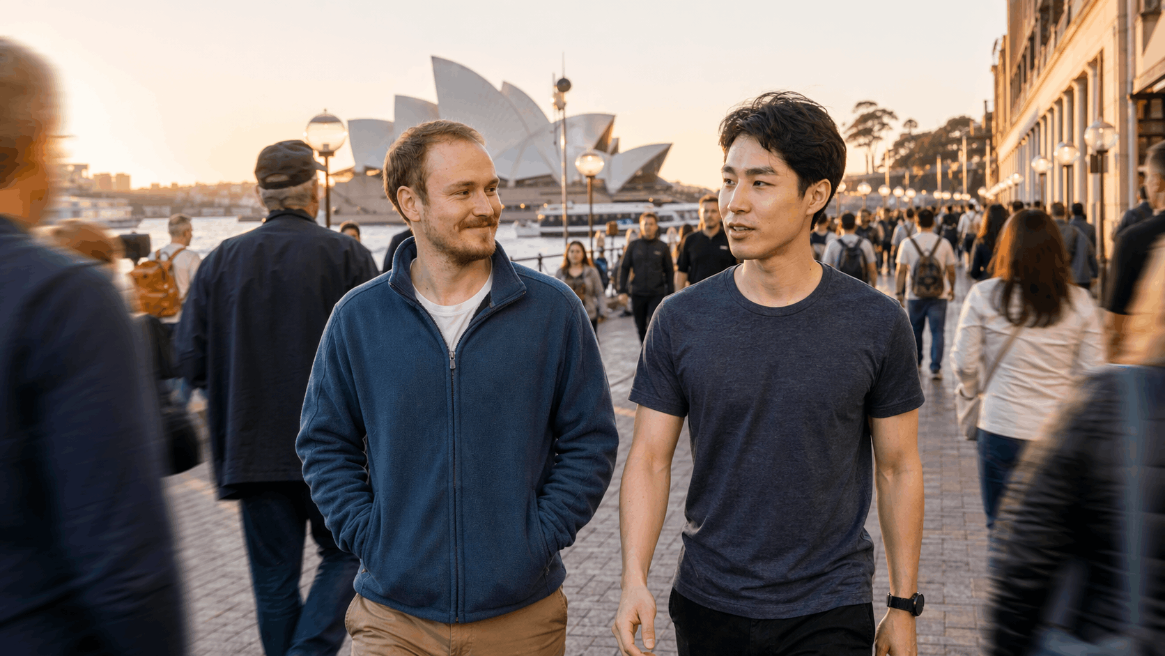 Suped founders Matthew Whittaker and Michael Ko