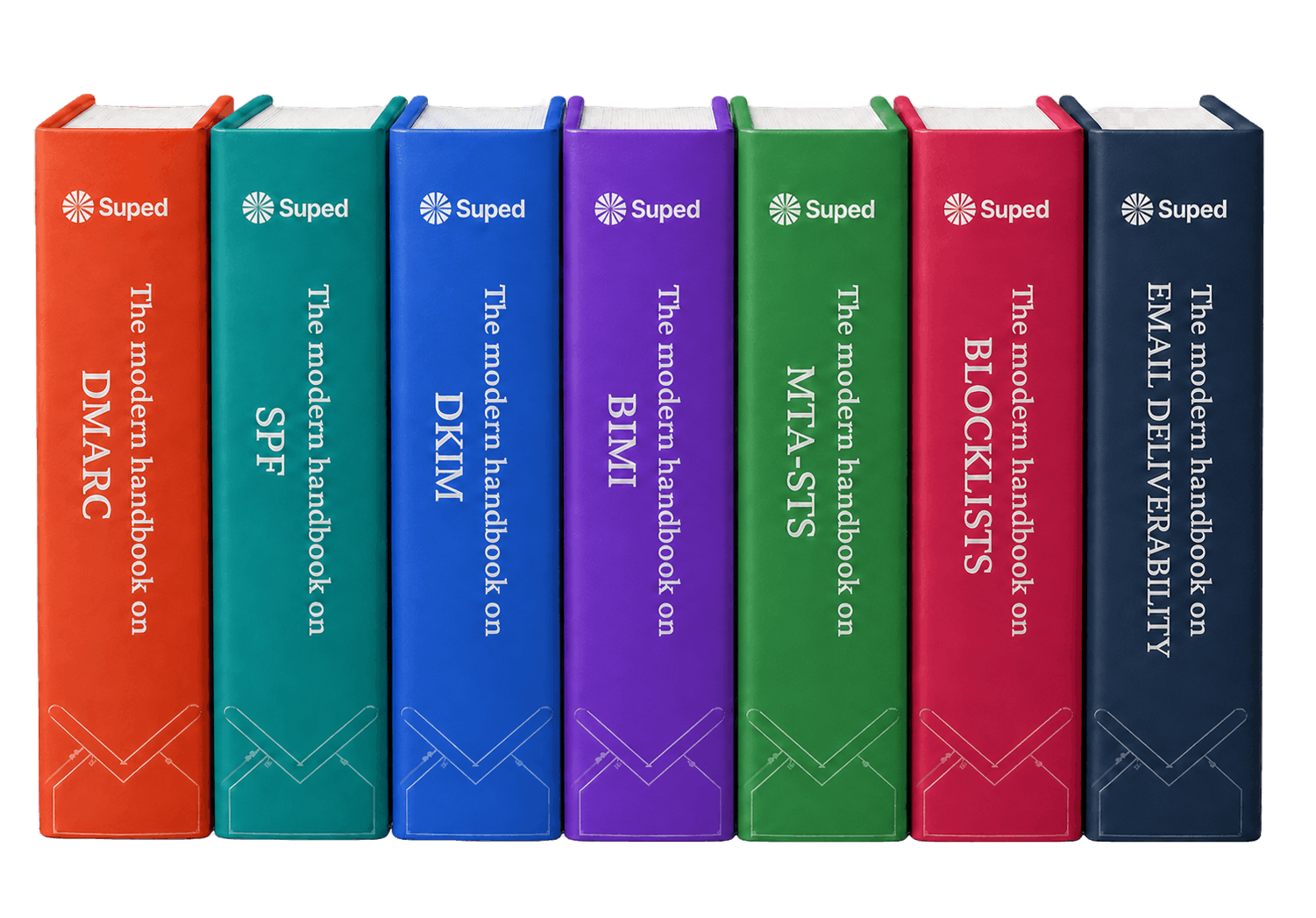 Suped email authentication and deliverability handbook set